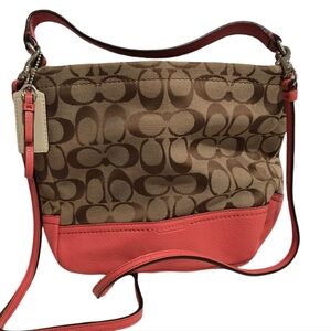 Authentic Coach cross body bag